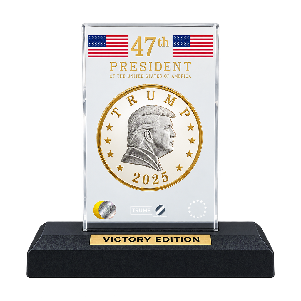 Donald J. Trump First Edition Victory Coin, 47th President Edition