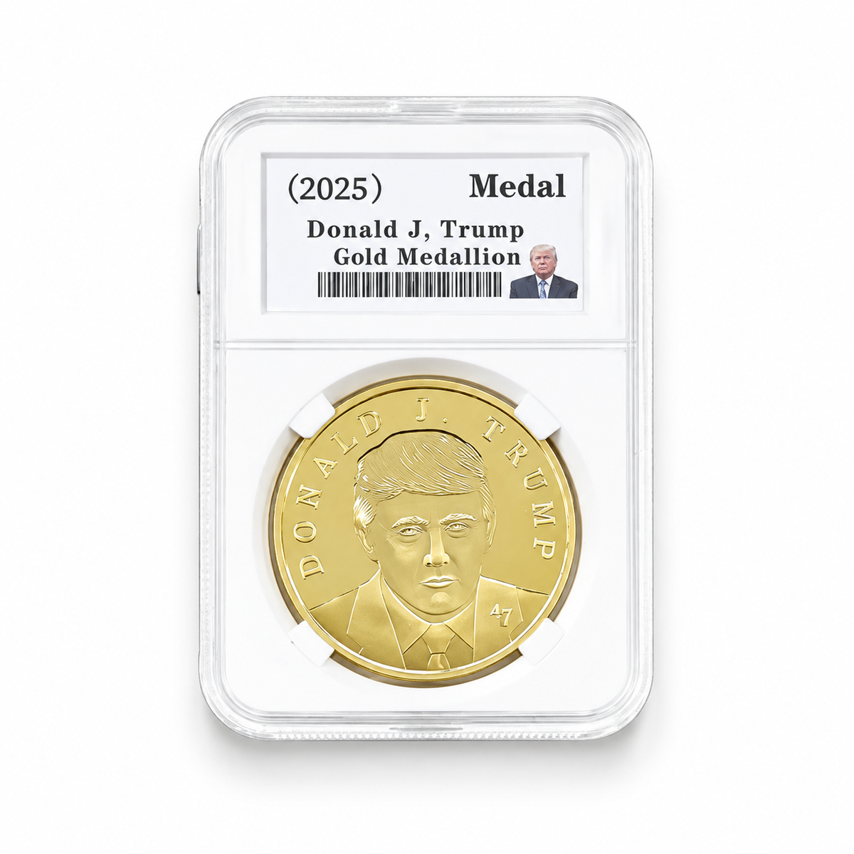 Trump 2025 First Edition Gold Coin