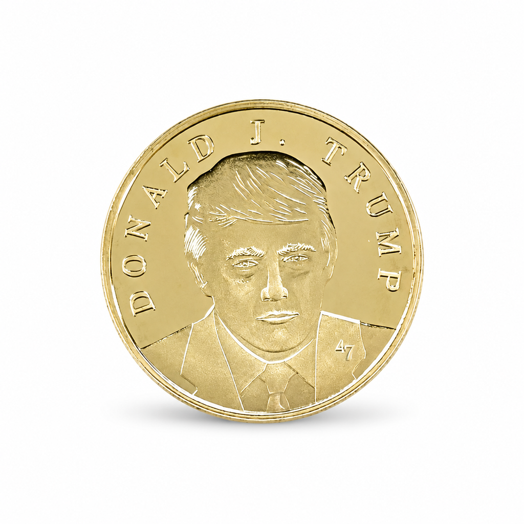 Trump 2025 First Edition Gold Coin