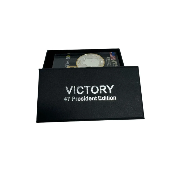 Donald J. Trump First Edition Victory Coin, 47th President Edition