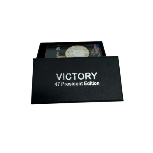 Donald J. Trump First Edition Victory Coin, 47th President Edition
