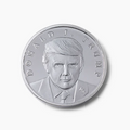 Trump 2025 First Edition Silver Coin