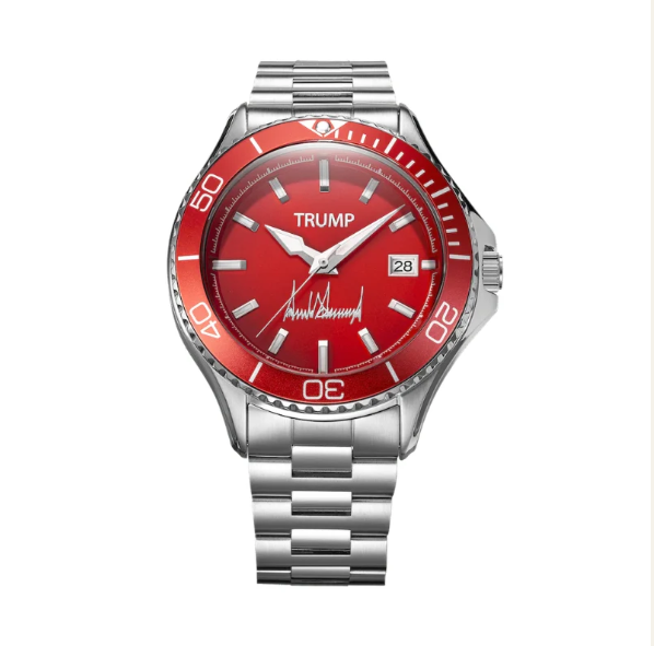 Trump Signature Red Presidential Watch